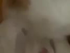 Blonde girl suck dog dick