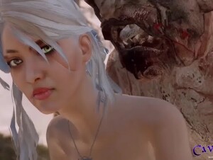 My Wife gets fucked and breed by a monster 3D Hentai