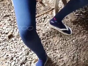 Young wife's first try