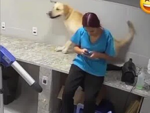 Old relationship recognizes his steady fuck. (No sex)