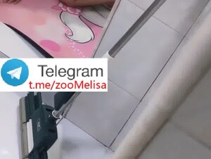 Chinese hot wife serving dog