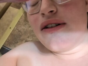 She says he love suck that doggy cock