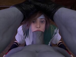 My Wife gets fucked by a big black guy with a massive dick 3D Hentai