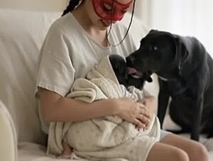 To get pregnant by a