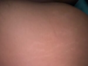 Girl gets a good dog lick