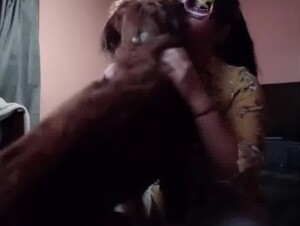 Milly putting on a show