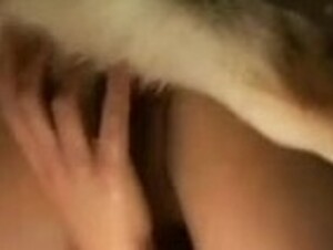 Dirty blonde knotted