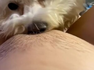 chubby teen getting a morning wakeup call