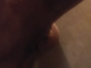 Dog licking mommy's pussy while fucking dildo