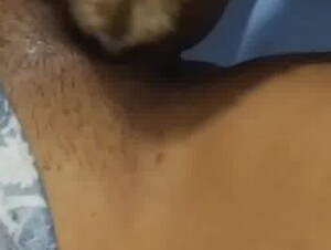 Closeup cunnilingus session