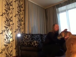 Team Russia – Masha with Dog