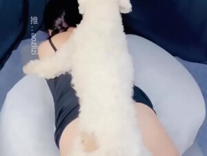 White dog fucking young girlfriend