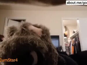 Girl Knotted by her dog