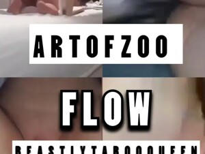 First Knot Tease Doggy gangbang compilation (3+ dogs)