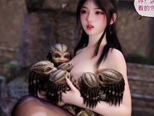 AI generated breastfeeding monsters 1