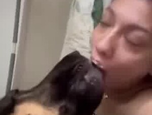 The best girl dog eater ever