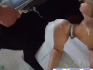 Big chinese dog party cuckolding husband