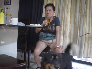 just fun with our dog.