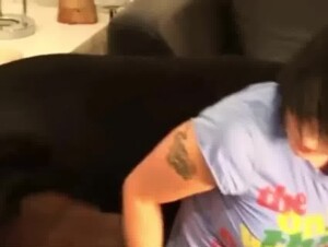 Sexy sweet teen on zoophilia encounter