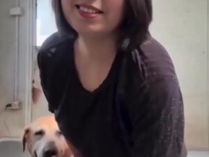 dog and my