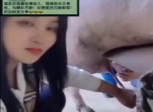 Crazy hot pig porno with an Asian sucker slut